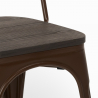 set van 20 stuks industriële stoelen steel wood Catalogus