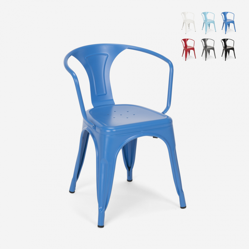 Set van 20 industriële stoelen Steel Arm Kosten