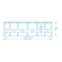 Bovengronds rond zwembad Bestway 56488 Steel Pro Max 457x107 cm Karakteristieken