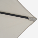 Muurparasol 200 x 150 cm Kailua Karakteristieken