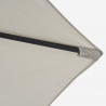 Muurparasol 200 x 150 cm Kailua Karakteristieken