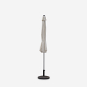 Achthoekige parasol 3x3 m met centrale paal Flamenco Catalogus