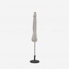 Achthoekige parasol 3x3 m met centrale paal Flamenco Catalogus