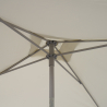 Winddichte tuinparasol met middenpaal 2x2 m Noosa Keuze