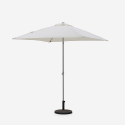 Winddichte tuinparasol met middenpaal 2x2 m Noosa Kortingen