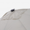 Zweefparasol 3x3 m met LED-licht op zonne-energie Waikiki Light White Afmetingen