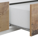 TV-meubel 220x43cm wit hout woonkamer muurkast Fergus Wood Voorraad