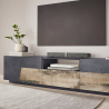 Woonkamer TV meubel 220x43cm wandmeubel in modern design Fergus Report Model