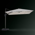 Zweefparasol 3x3 m met LED licht op zonne-energie Waikiki Light Kortingen