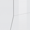 Glanzend wit TV-meubel wandmeubel moderne woonkamer 200x43cm Hatt Karakteristieken