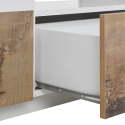 TV-meubel 260x43cm wandmodel woonkamer modern wit More Wood Voorraad