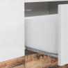 Dressoir woonkamer kast 220x40cm 4 deuren 3 laden keuken Mavis Wood Catalogus