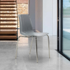 Stoel met stalen poten Grand Soleil Lollipop Catalogus