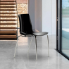 Set van 12 stoelen met stalen poten Grand Soleil Lollipop Karakteristieken