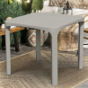 14 café tafels Polyrattan vierkante 80x80 aanbod voorraad Grand Soleil Olè