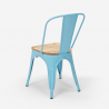 industriële stijl stoelen ontwerp keuken bar staal wood top light Karakteristieken
