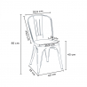 industriële stijl stoelen ontwerp keuken bar staal wood top light 