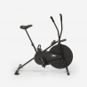 Hometrainer fiets en crosstrainer met luchtweerstand Visby Korting