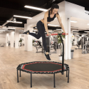Fitness trampoline met verstelbare halter cross training Panther Verkoop