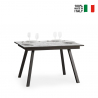 Uitschuifbare eettafel 90x120-180cm modern design Mirhi Marble Verkoop