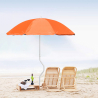 Antiwind UV-beschermende strandparasol 180 cm Girafacile Prometeo 