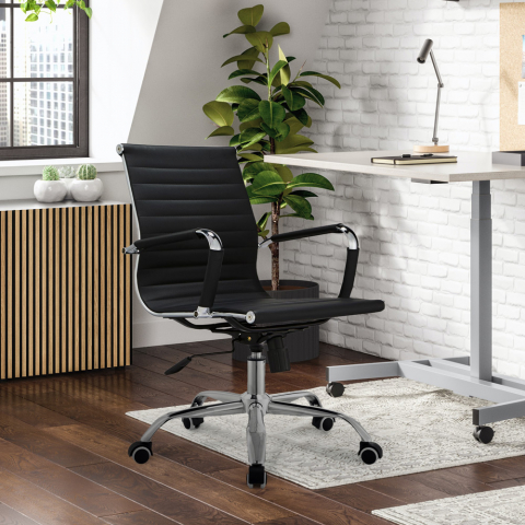 Ergonomisch ontwerp bureaustoel draaibare verstelbare stoel Miga B