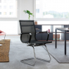 Ergonomische bureaustoel in modern design met sledepoten Kog V Aanbieding