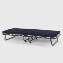 Opklapbed op wielen met matras en lattenbodem 80x180 cm Ares 