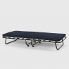 Opklapbed op wielen met matras en lattenbodem 80x180 cm Ares 