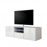 Moderne witte TV-meubel met 2 compartimentdeuren met schuifbare lade Dama Aanbod