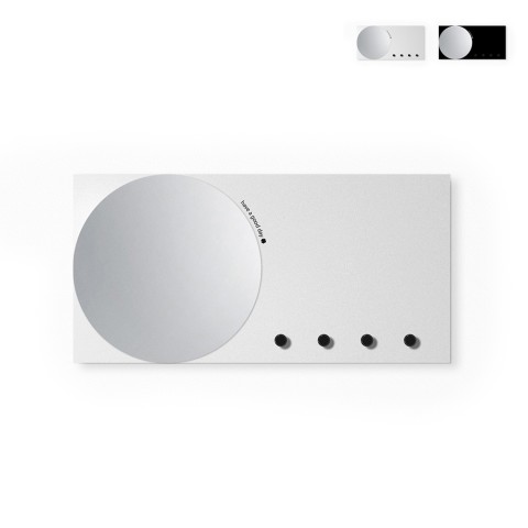 Magnetische whiteboard organizer sleutelhanger wandspiegel Mirror&More Aanbieding