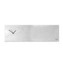 Modern design kantoor wandklok magnetische whiteboard Paper Plane Korting