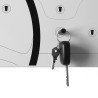 Modern design sleutelhanger magnetische whiteboard wandklok Cinquino Catalogus
