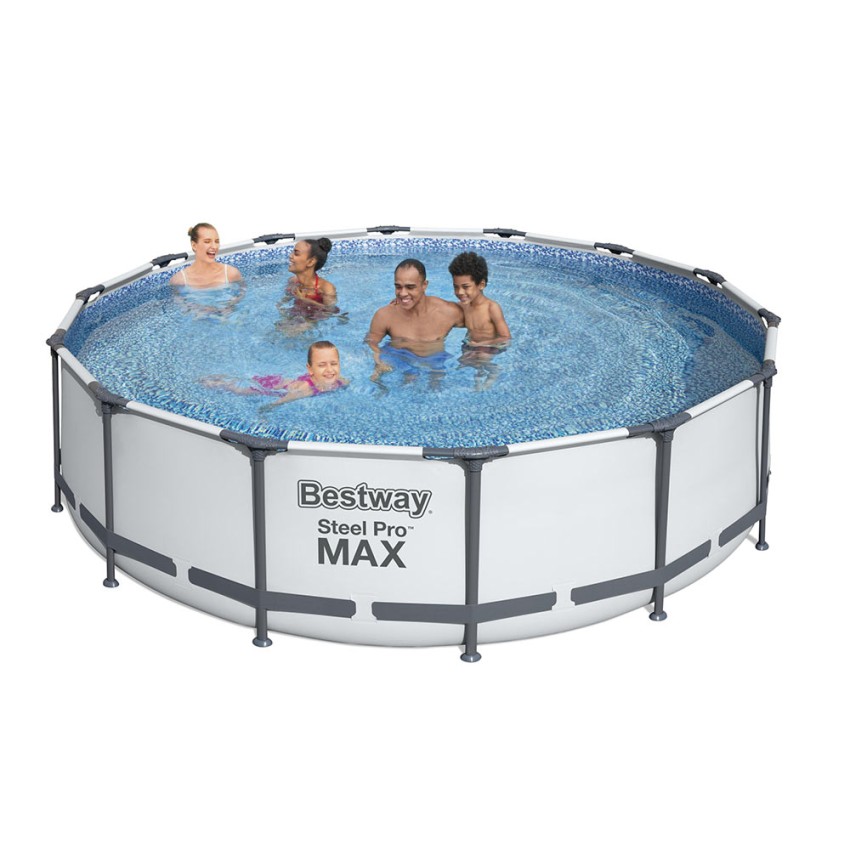 Bovengronds rond zwembad Bestway 56950 Steel Pro Max 427x107cm Aanbieding Bovengronds rond zwembad Bestway 56950 Steel Pro Max 427x107cm Aanbieding