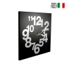 Moderne wandklok 50x50cm met grote cijfers Numbers Circle Verkoop