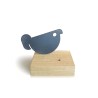 Bureauaccessoire magnetische papierenhouder hout metaal Vogel Boodschapper Aanbod