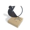 Sleutelhanger ringen papierhouder tafel hout ijzer magneet Topo Aanbod