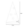 Magnetisch Whiteboard voor Bureau Modern Design Albero di Pitagora Voorraad
