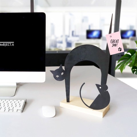 Magneetbord minimaal modern ontwerp bureau Cat Mouse Aanbieding