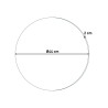 Zwarte ronde wandklok met goud, modern minimalistisch design Black Moon Keuze