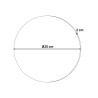 Ronde wandklok spiegel design modern goudkleurig Precious Voorraad