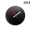 Ronde wandklok zwart modern minimalistisch design Trendy Verkoop