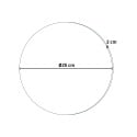 Ronde wandklok zwart modern minimalistisch design Trendy Catalogus