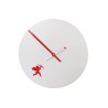 Moderne ronde wandklok design hart liefde Cupido Aanbod