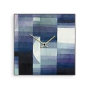 Vierkante wandklok 50x50cm modern eigentijds ontwerp Klee Aanbod