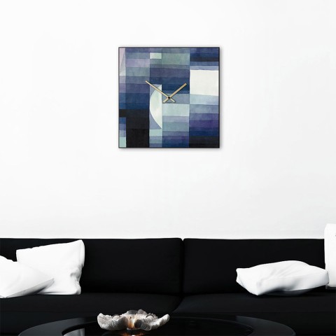 Vierkante wandklok 50x50 cm modern eigentijds design Klee Aanbieding