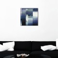 Vierkante wandklok 50x50 cm modern eigentijds design Klee Aanbieding
