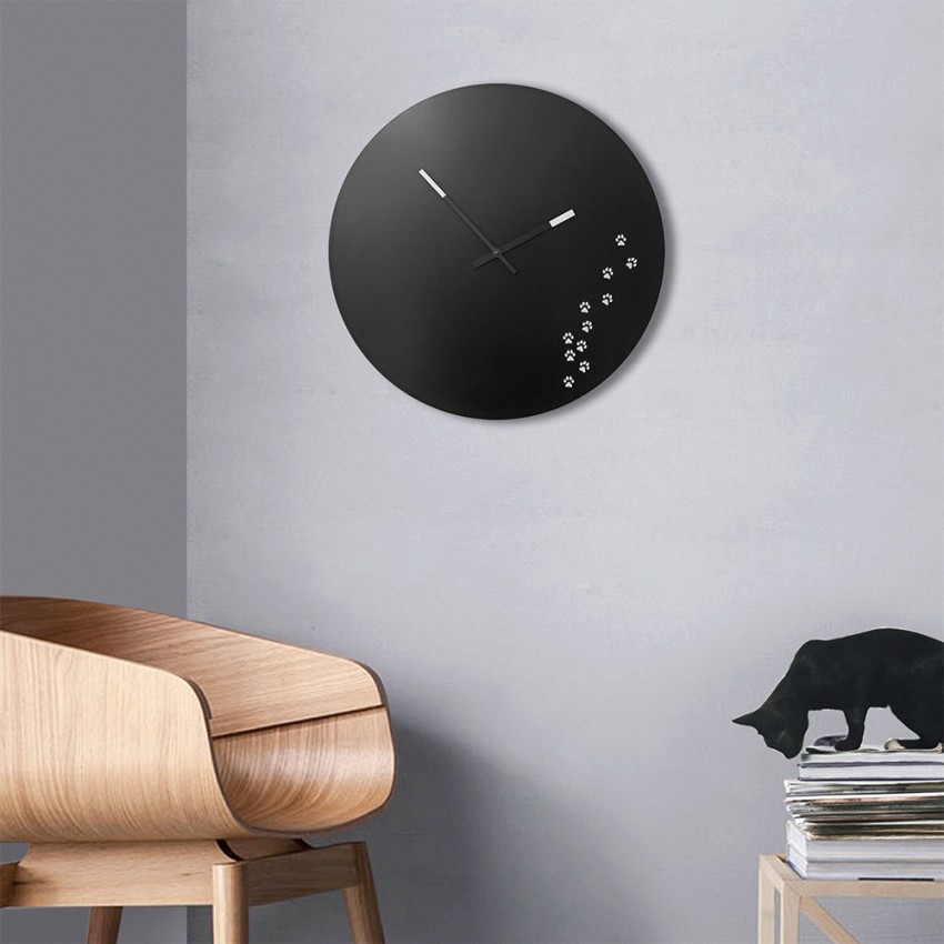 Ronde wandklok woonkamer modern design Gatto Aanbieding Ronde wandklok woonkamer modern design Gatto Aanbieding