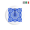 Ronde moderne design wandklok gekleurd Azulejo C Verkoop