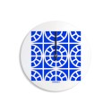 Rond gekleurd design wandklok modern Azulejo D Aanbod